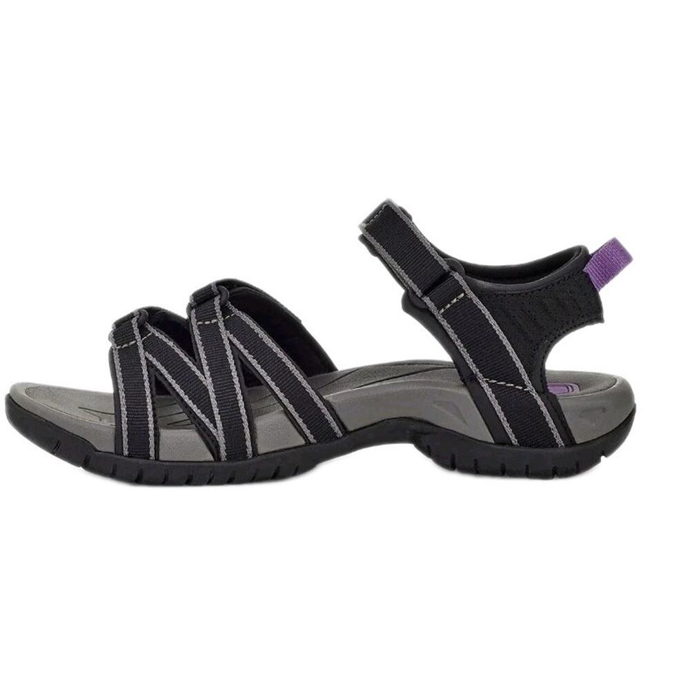 Teva Womens Tirra Sport Sandal US 10 Purple Black Strappy 4266 Water Shoes